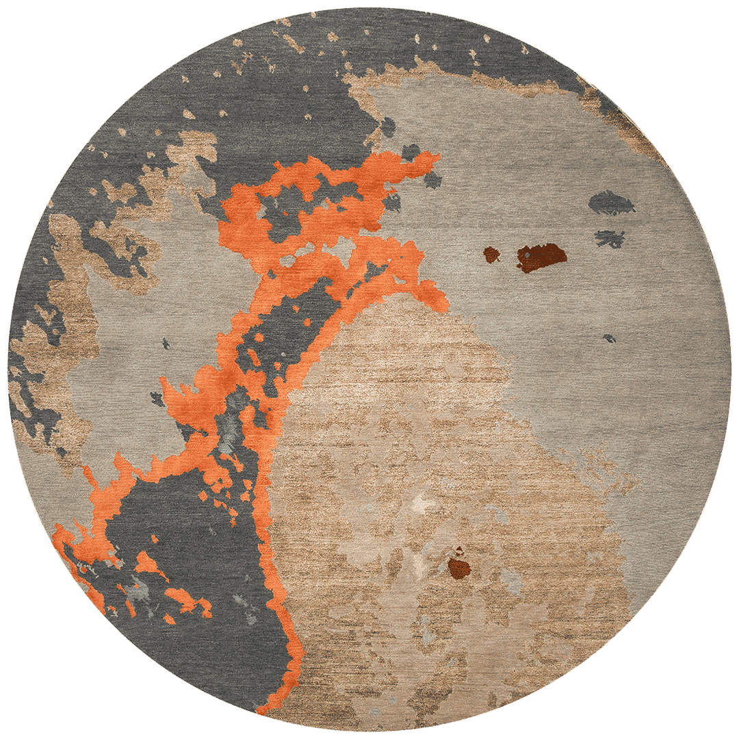 Brez Hand Tufted New Zealand Wool Rug