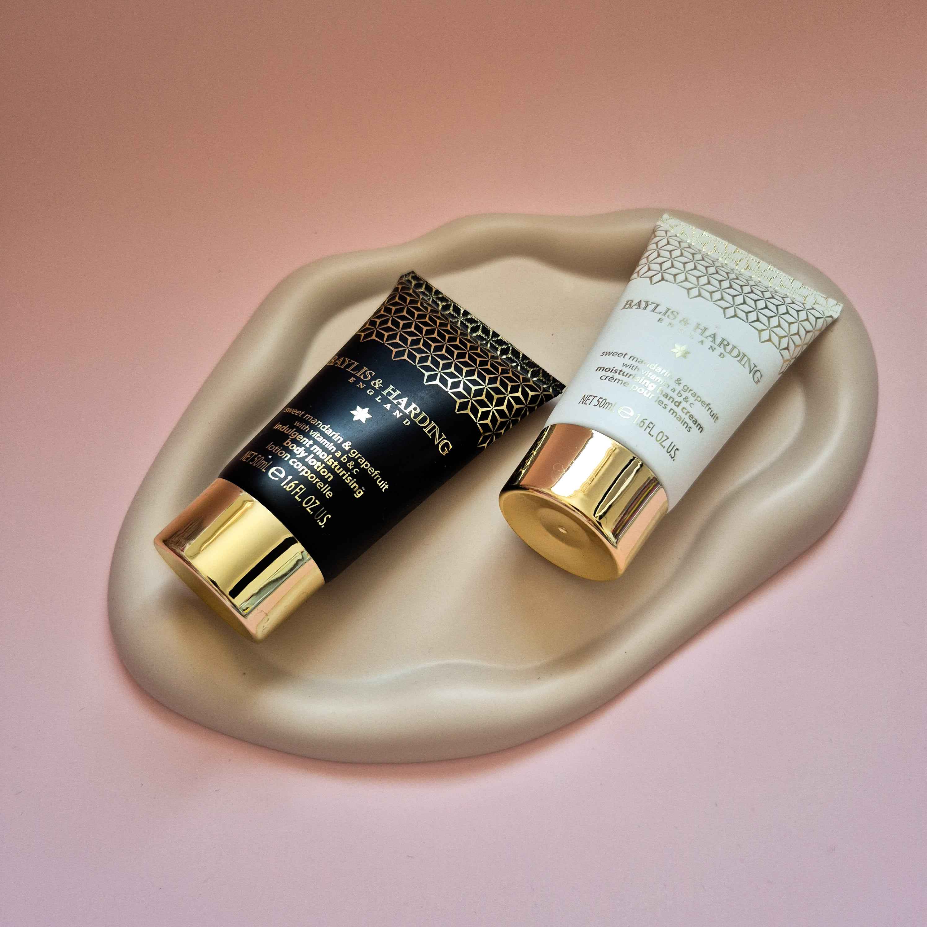 Wavy Irregular Styling Tray – Beige